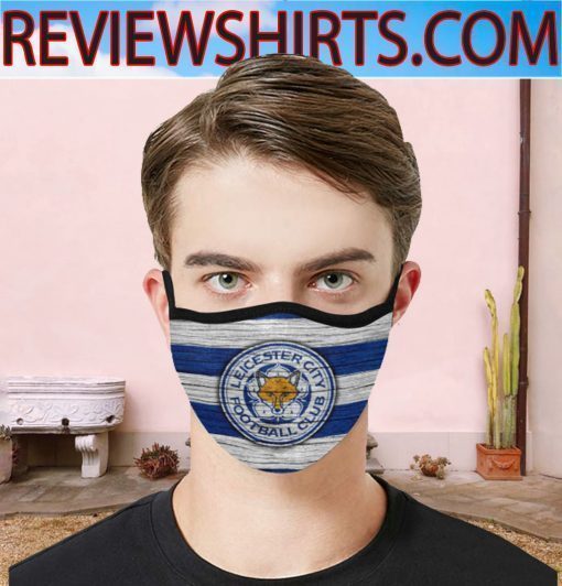 Leicester City FC Cloth Face Mask - Leicester City 2020 - Leicester City Gift Father's Day Face Mask