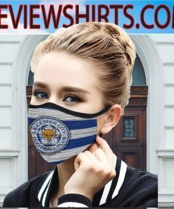 Leicester City FC Cloth Face Mask - Leicester City 2020 - Leicester City Gift Father's Day Face Mask