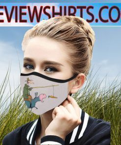Face Mask Funny Cartoon Movie Donkey