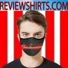 Logo Budweiser Beer Face Masks