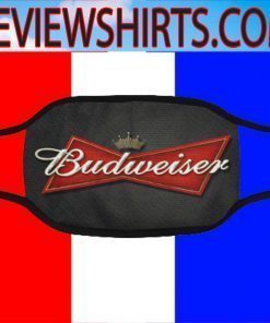 Logo Budweiser Beer Face Masks