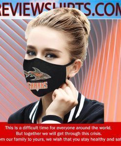 Logo Jacksonville Sharks Cloth Face Masks