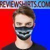 Logo The Dark Knight DC Comics Face Mask