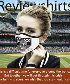 logo Massachusetts Marauders Cloth Face Mask
