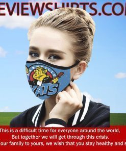 logo Nashville Kats Basball Team Cloth Face Mask