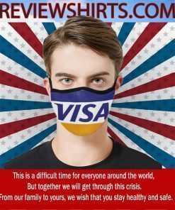 Logo Visa Trademark Cloth Face Masks