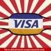 Logo Visa Trademark Cloth Face Masks