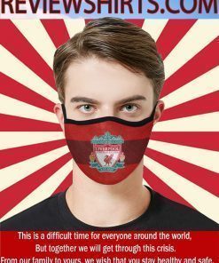Sale Flor Masks Liverpool FC Face Mask
