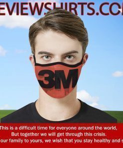 3M Knew Logo Trademark Face Mask