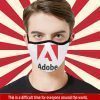Logo Adobe Sale For Face Mask