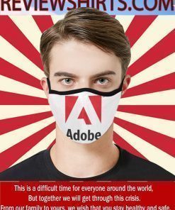 Logo Adobe Sale For Face Mask