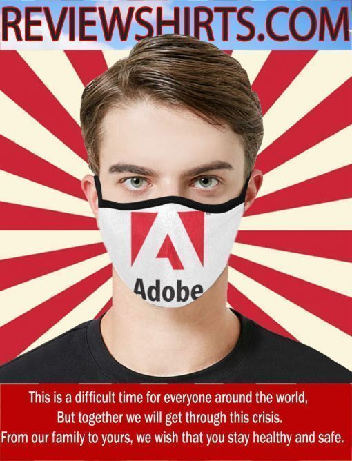 Logo Adobe Sale For Face Mask