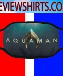 Logo Aquaman DC 2020 Face Masks