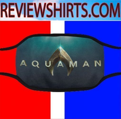 Logo Aquaman DC 2020 Face Masks