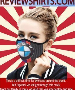 Logo BMW Car Flag US Cloth Face Mask