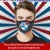 Logo BMW Car Flag US Cloth Face Mask