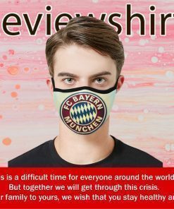 FC Bayern Munich - Logo Bayern Munich Face Mask Filter MP2.5