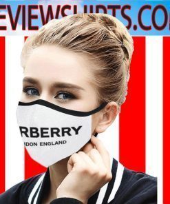 Logo Burberry London England Face Masks