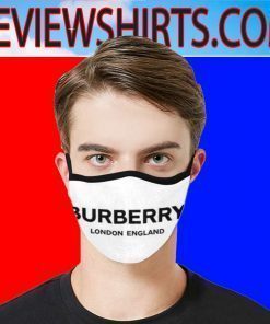 Logo Burberry London England Face Masks