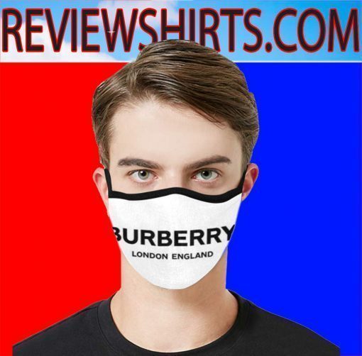 Logo Burberry London England Face Masks