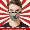 Logo Car Mini Face Mask antibacterial fabri