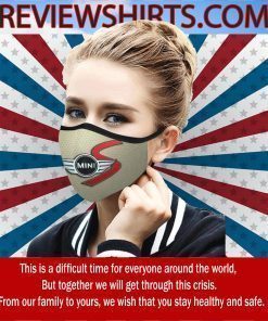Logo Car Mini Face Mask antibacterial fabri