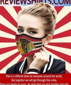 Chicago Blackhawks Cloth Face Mask US