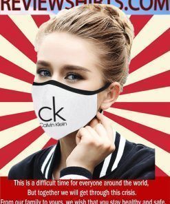 Logo Calvin Klein trademark Face Masks