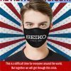 Logo Clock SEIKO 2020 Face Mask