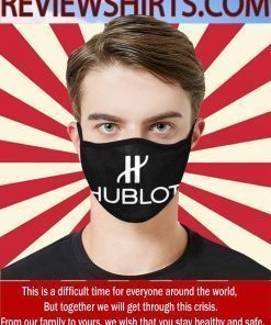 Logo Clock Hublot trademark Face Mask