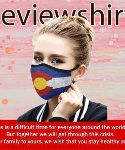Flag of Colorado Cloth Face Mask US