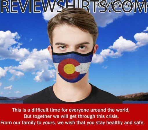 Flag of Colorado Cloth Face Mask US