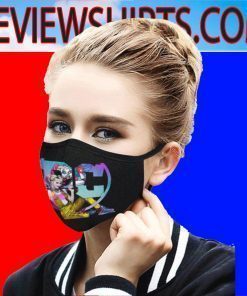 clown girl Harley Quinn Face Mask DC