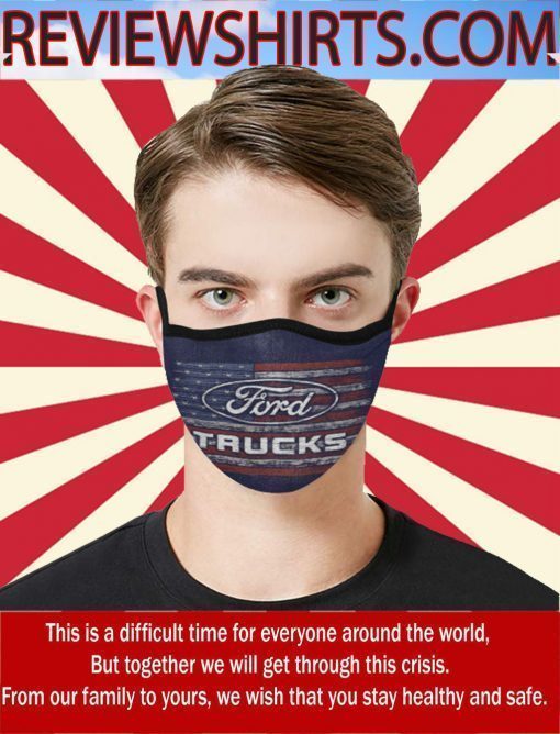 Logo Ford Motor Face Masks