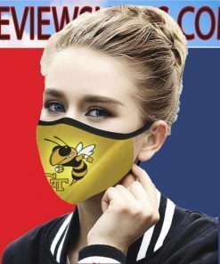 Logo Georgia Tech Yellow Jackets basketball Face Masks