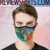 Logo Goku SSJ God Cloth Face Masks