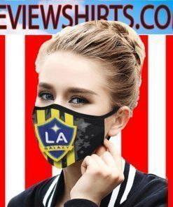Logo LA Galaxy FC Face Mask
