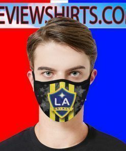 Logo LA Galaxy FC Face Mask