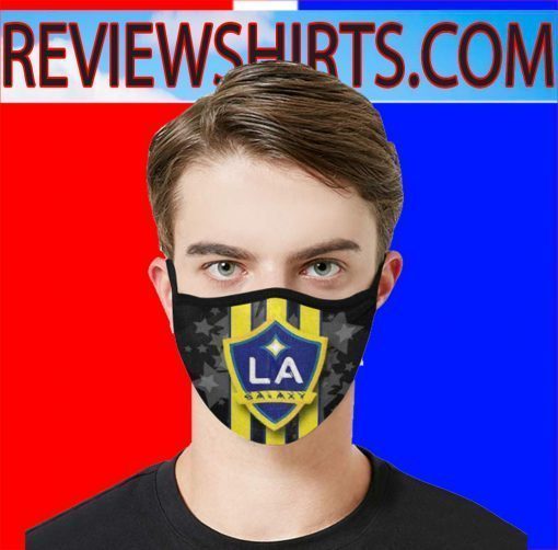 Logo LA Galaxy FC Face Mask