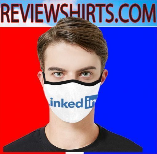 Logo LinkedIn NEW Face Masks