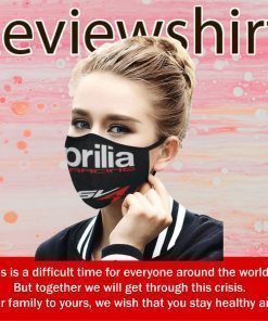 Logo Motorcycles Aprilia Rsv4 Cloth Face Mask 3