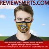 Logo Nashville Predators - Nashville Predators Cloth Face Mask - Face Mask Activated Carbon