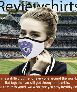 Logo SC Bastia Cloth Face Mask