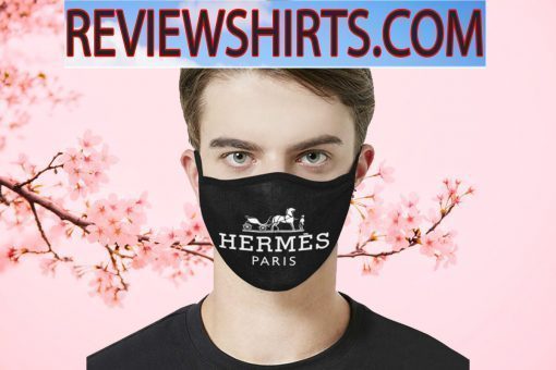 Logo Trademark HERMÈS Cloth Face Mask