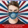 Logo Volkswagen, Vw cars Face Masks