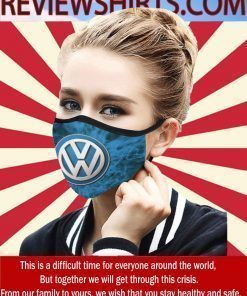 Logo Volkswagen, Vw cars Face Masks