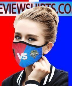 Los Angeles Football Club VS Seattle Sounders FC Face Mask