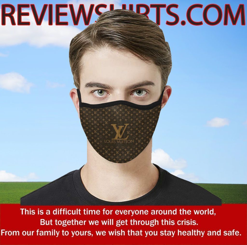Louis Vuitton Cloth Face Mask - Gift Father&#39;s Day For Coronavirus 2020 - Reviewshirts Office