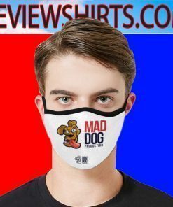 Mad Dog Logo #dog Face Masks