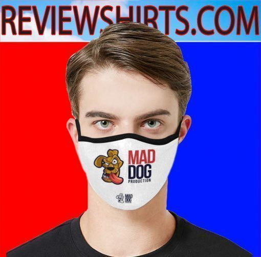 Mad Dog Logo #dog Face Masks